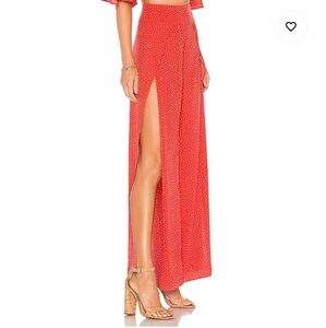 Ale by Alessandra Wide Leg Polka Dots Pants Sz XS